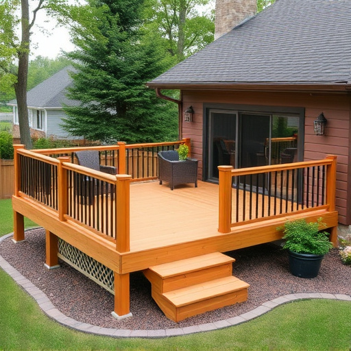 raised deck