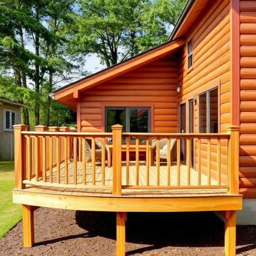 raised deck