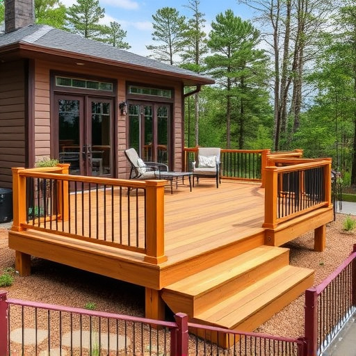 raised deck