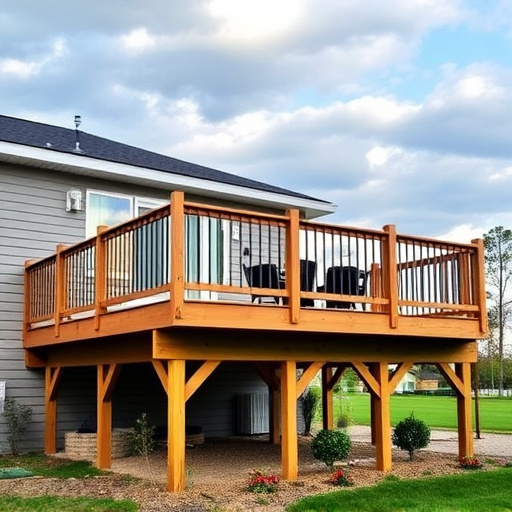 raised deck