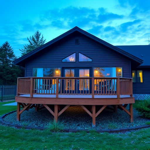 raised deck