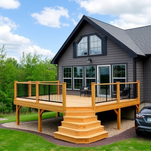 raised deck