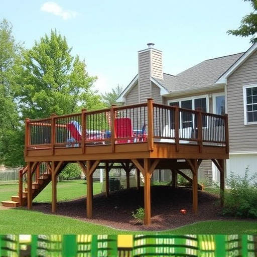 raised deck