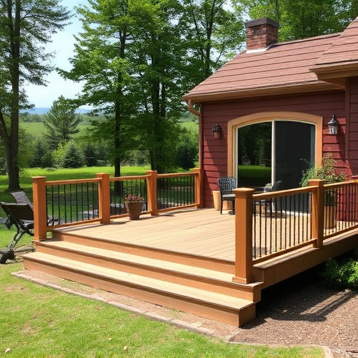 raised deck