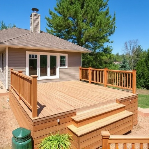 raised deck