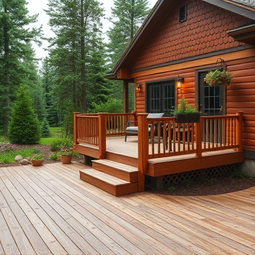raised deck
