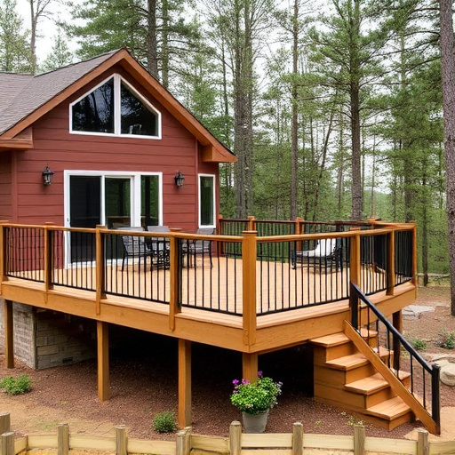 raised deck