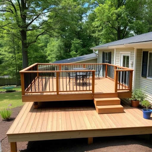 raised deck