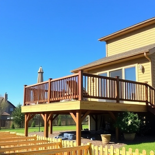 raised deck