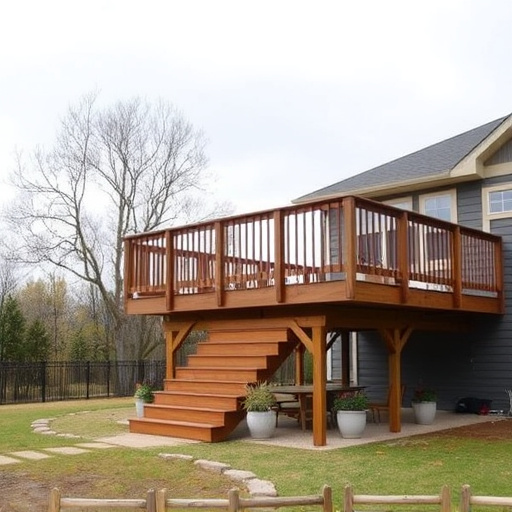 raised deck