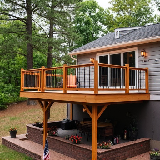 raised deck