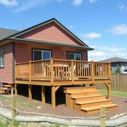 raised deck