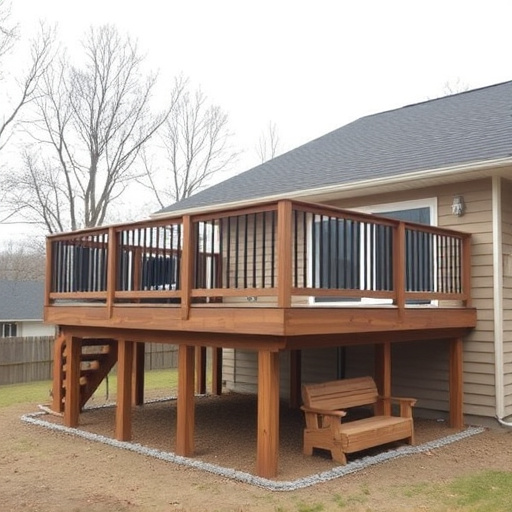 raised deck