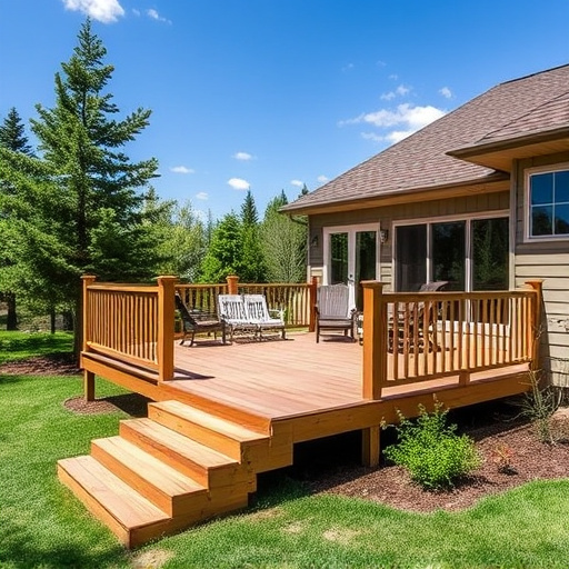 raised deck