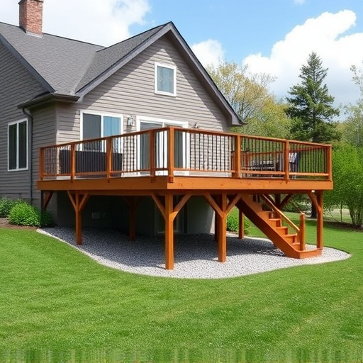 raised deck