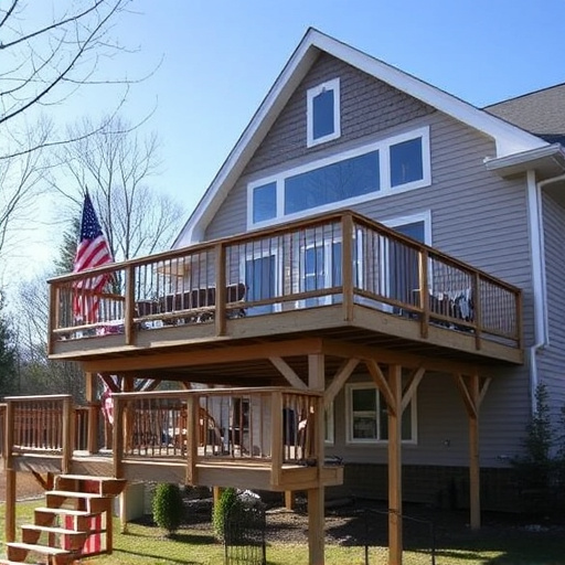 raised deck
