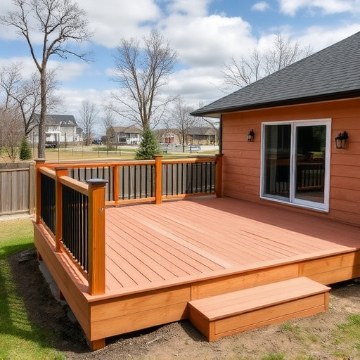 raised deck