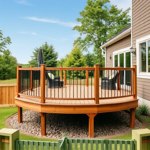 raised deck