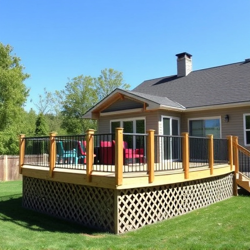 raised deck