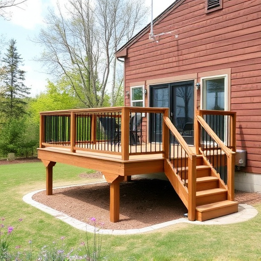 raised deck