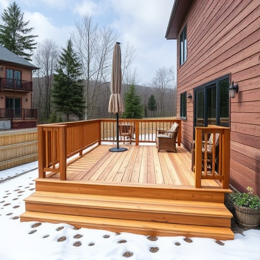 raised deck