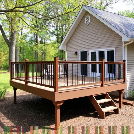 raised deck