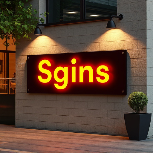 Signage design