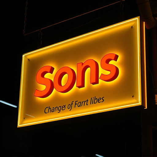 Signage design