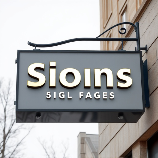 Signage design