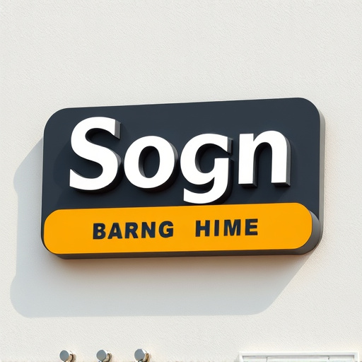 Signage design
