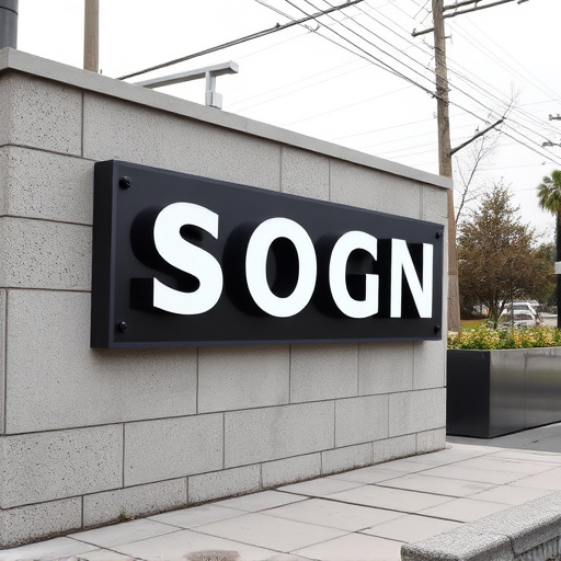 Signage design