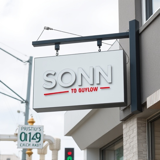 Signage design