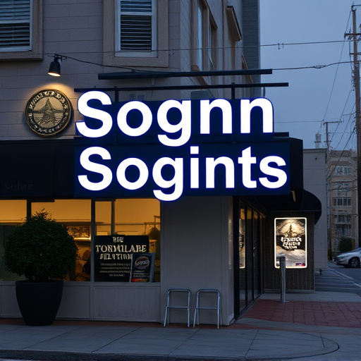 Signage design