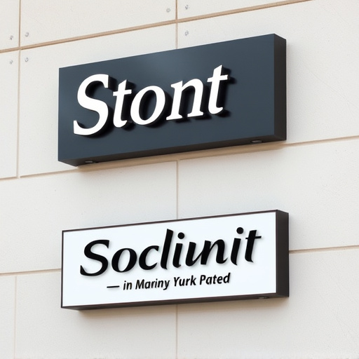 Signage design