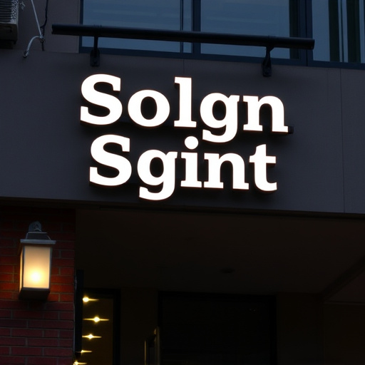 Signage design
