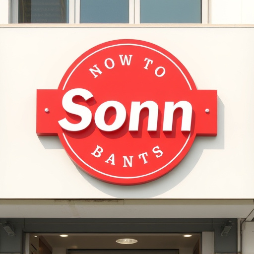 Signage design