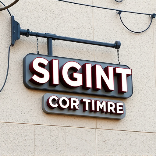 Signage design