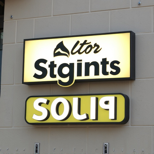 Signage design