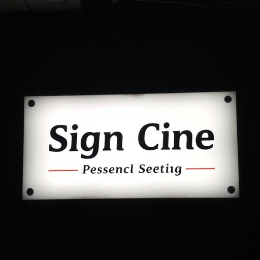 Signage design