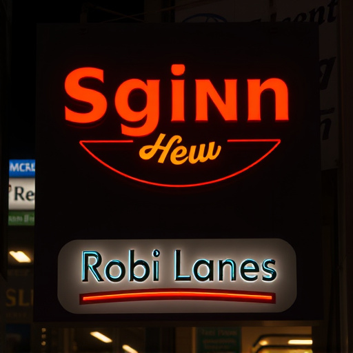 Signage design