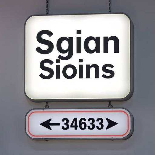 Signage design