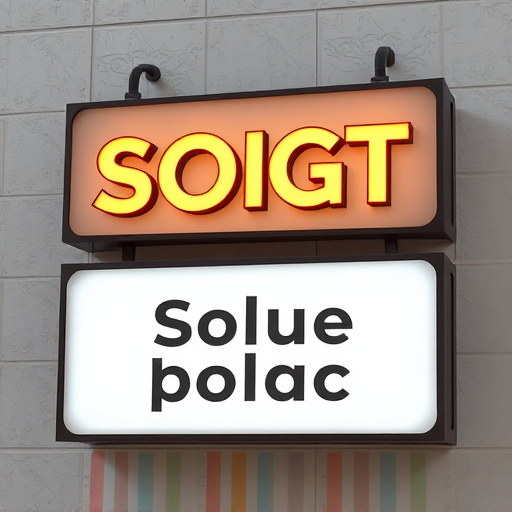 Signage design