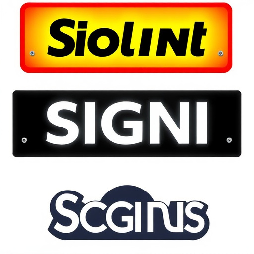 Signage design
