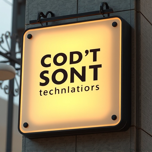 Signage design
