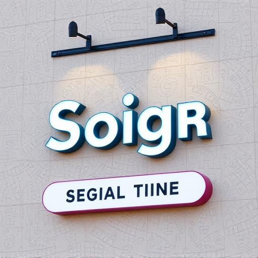 Signage design