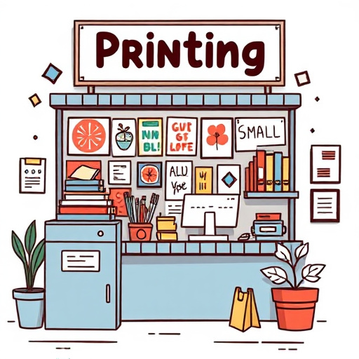 small printing biz
