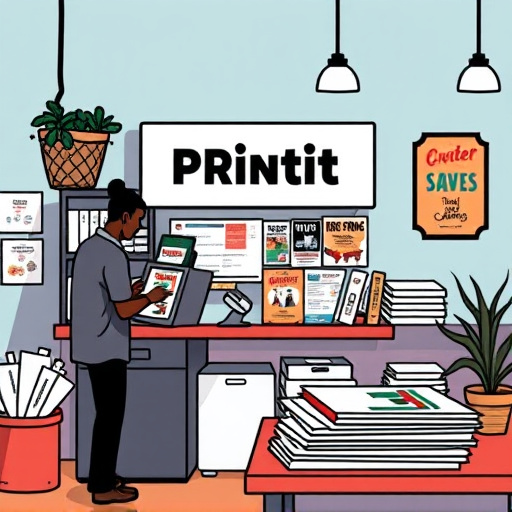 small printing biz