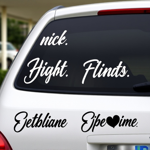 Vinyl decals
