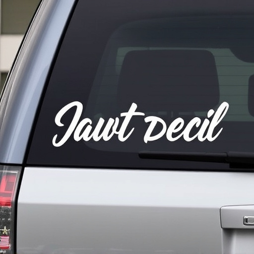 Vinyl decals