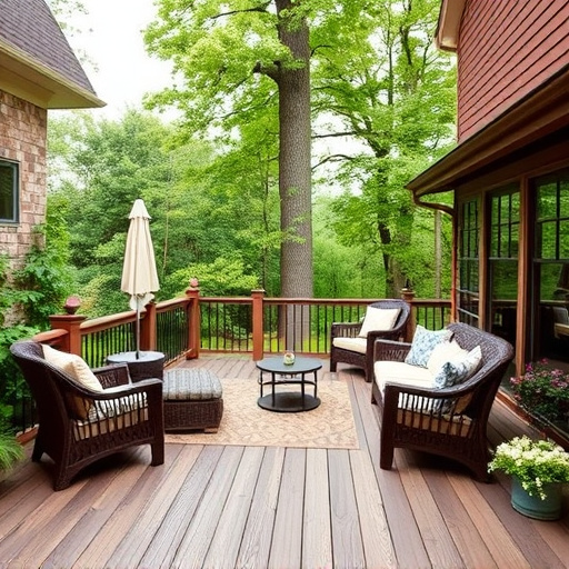 backyard deck